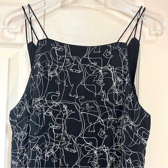 NWOT Urban Outfitters Silence + Noise Ella Abstract Sleeveless Dress - Picture 3 of 16